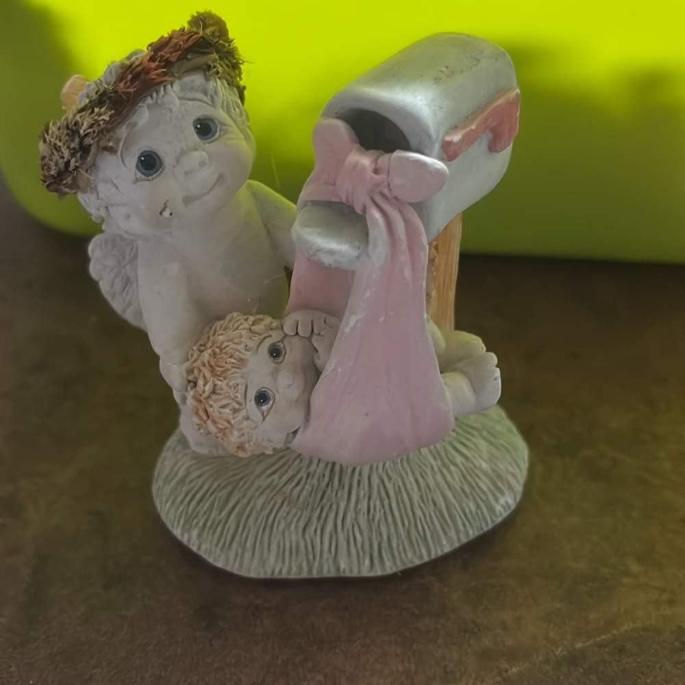Dreamsicle “baby boom” angel baby collectable gift